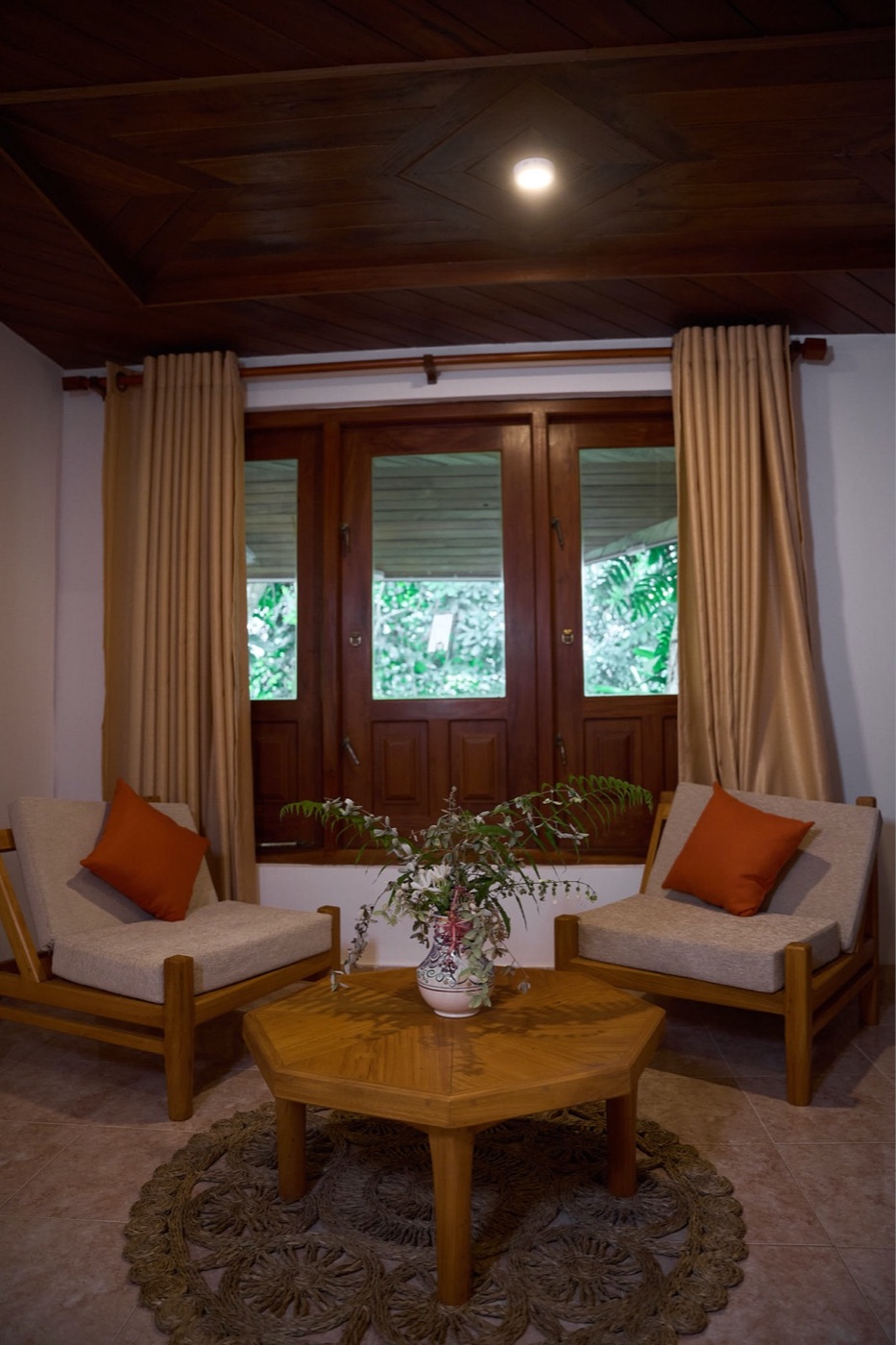 Reading seat by the window